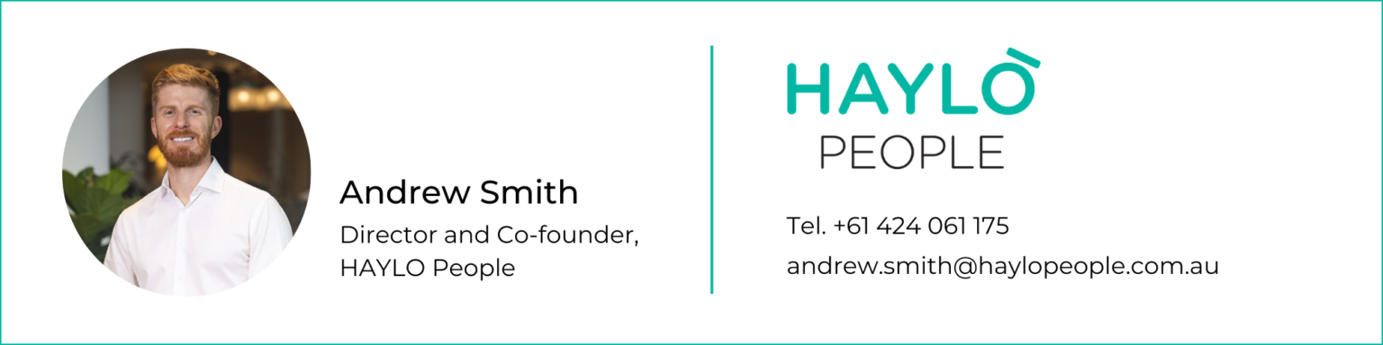 Andrew from HAYLO People